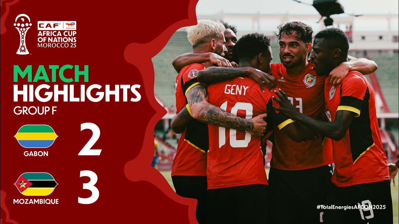 You are currently viewing HIGHLIGHTS | Gabon 🆚 Mozambique | #TotalEnergiesAFCON2025 – Group F