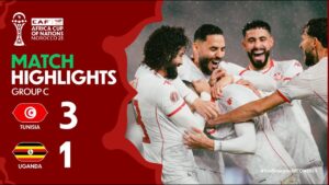 Read more about the article HIGHLIGHTS | Tunisia 🆚 Uganda | #TotalEnergiesAFCON2025 – Group C | ملخص مباراة تونس وأوغندا