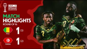 Read more about the article HIGHLIGHTS | Mali 🆚 Tunisia | #TotalEnergiesAFCON2025 – Round of 16 | ملخص مباراة مالي وتونس