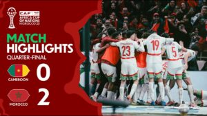 Read more about the article HIGHLIGHTS | Cameroon 🆚 Morocco | #TotalEnergiesAFCON2025 – Quarter-Finals | ملخص الكاميرون والمغرب